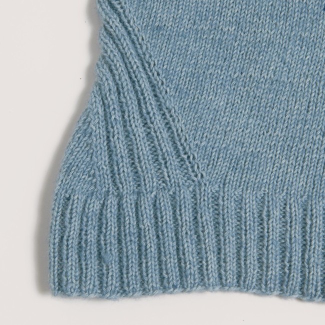 Creative Cotton Fleece dk - 018 Bleu pigeon 100 GR 250 M | Little Tricot