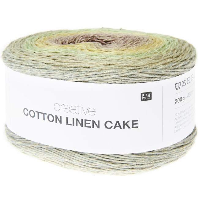Creative Cotton Linen Cake - 006 Retro Shades 200 GR 480 M | Little Tricot