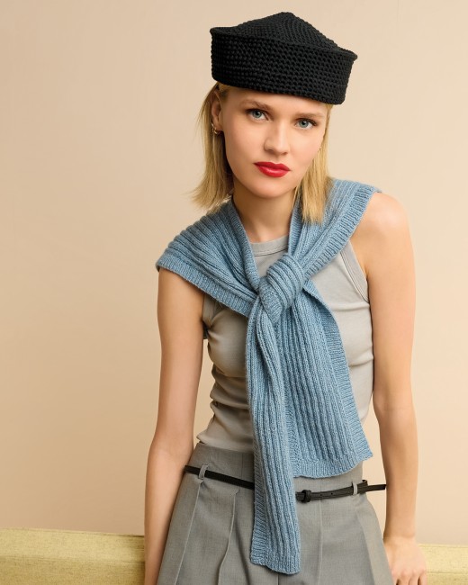 Creative Cotton Fleece dk - 018 Bleu pigeon 100 GR 250 M Rico Design | Little Tricot