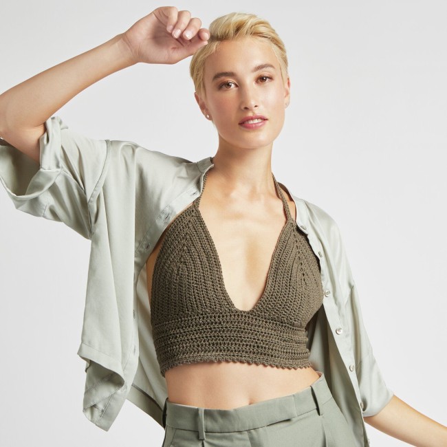 Luxury Cotton Silk Cashmere dk - 010 Kaki 50 GR 110 M Luxury Cotton Silk Cashmere dk - 010 Kaki 50 GR 110 M | Little Tricot