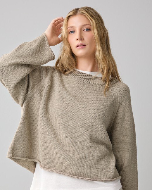 Luxury Pima Cotton x Cashmere - 006 Taupe 50 GR 170 M Rico Design