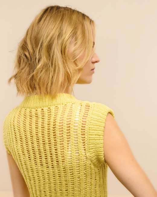 Creative Cotton Fleece dk - 014 Citron 100 GR 250 M Rico Design| Little Tricot