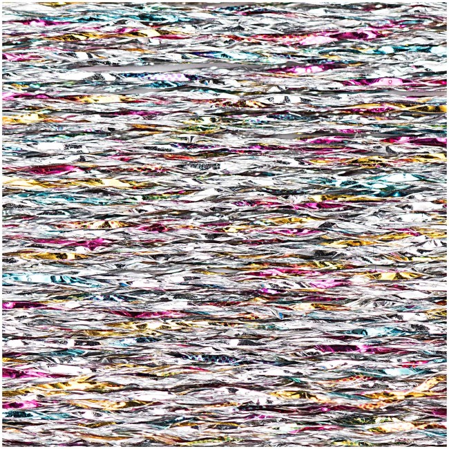 Fil à broder Metallic N° 10 - 380 Argent-multicolore 40 M | Little Tricot