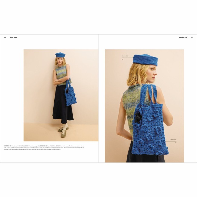 Made by Me n° 22 Printemps-Eté ; 29 modèles au tricot et crochet pour femme Made by Me n° 22 Printemps-Eté ; 29 modèles au tricot et crochet pour femme | Little Tricot
