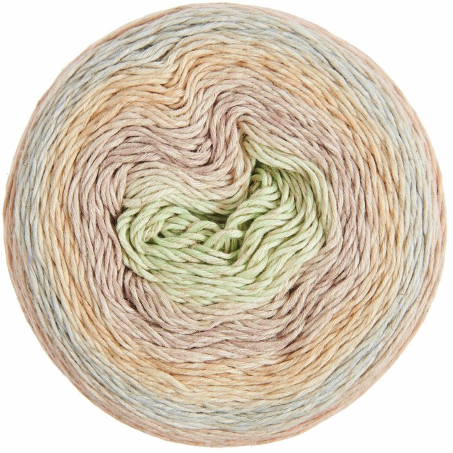 Creative Cotton Linen Cake - 001 Pastel Shades 200 GR 480 M | Little Tricot