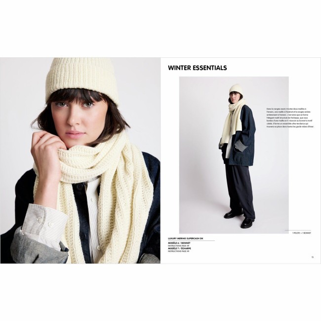 Luxury Knits Premium Natural Fibres ; 21 modèles tricotés pour femme