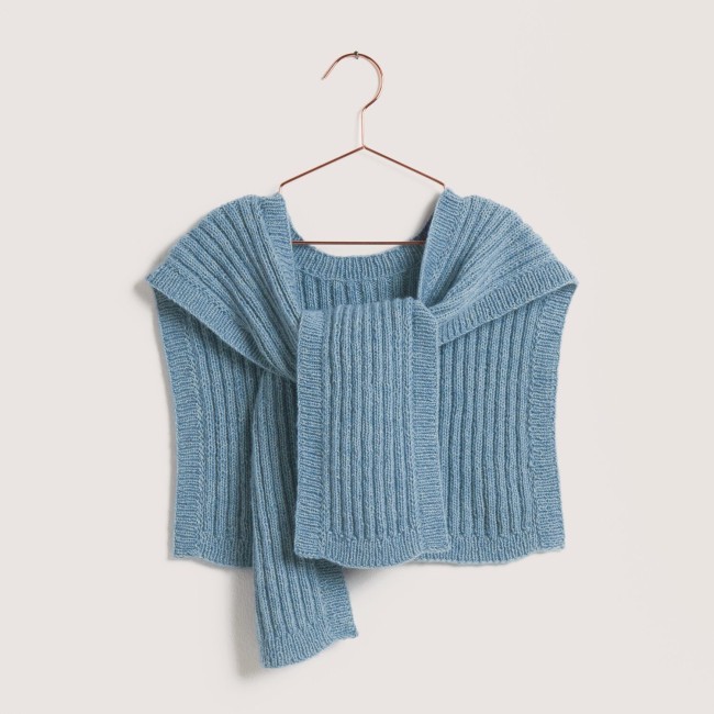 Creative Cotton Fleece dk - 018 Bleu pigeon 100 GR 250 M | Little Tricot