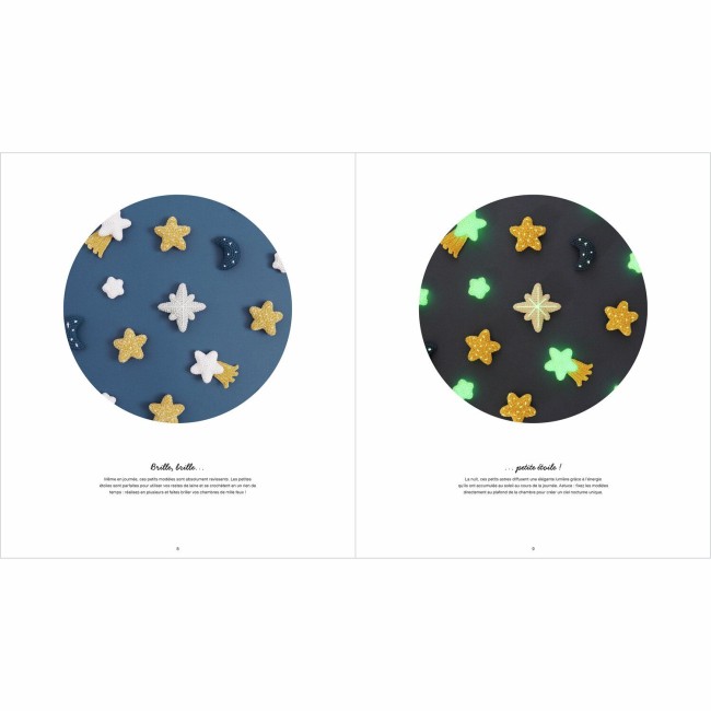 Livret Ricorumi Glow In The Dark - Crochetez des mobiles lumineux dans la nuit !