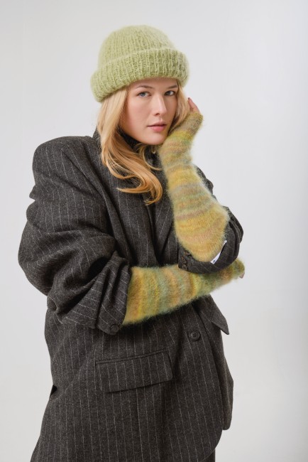 Fashion Meri Mohair Print - 001 Fresh lime 50 GR 275 M Rico Design