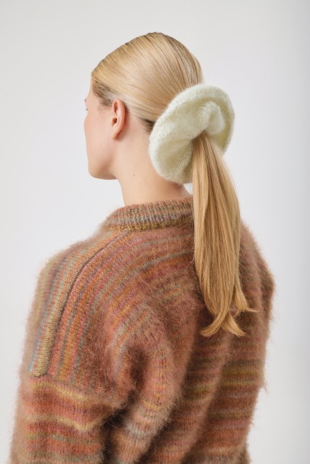 Fashion Meri Mohair Print - 002 Dark peaches 50 GR 275 M Rico Design