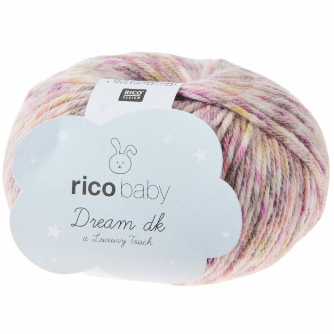 Rico Baby Dream dk A Luxury Touch - 034 Romantic Spray 50 GR 115 M Rico Design