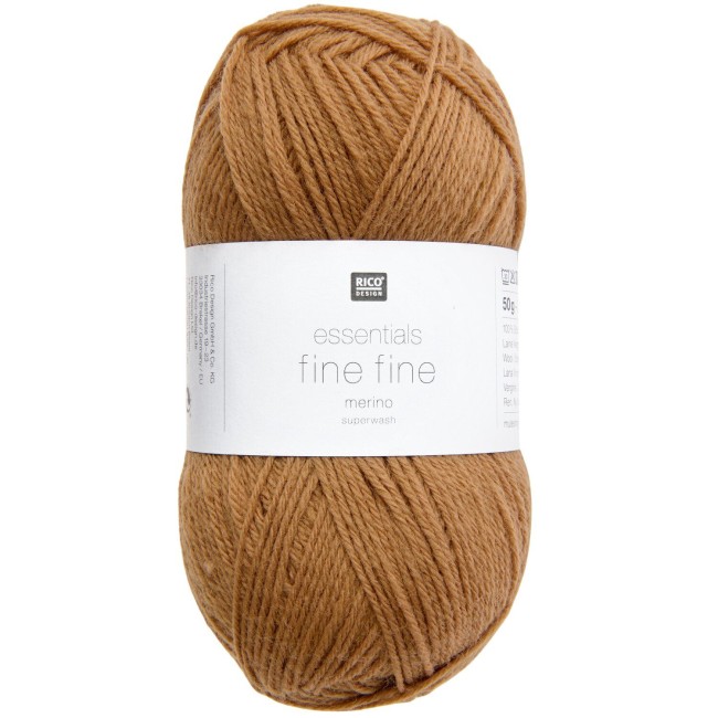 Rico Design Essentials Fine Fine Merino - 017 Amande 50 GR 200 M