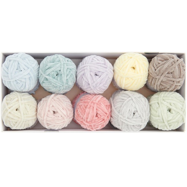 Rico Design Kit Ricorumi Nilli Nilli - 10 couleurs PASTEL
