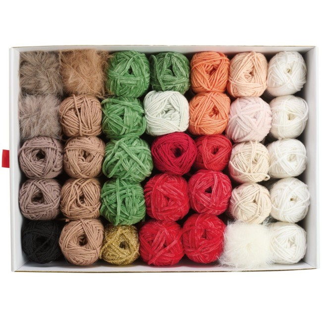 Ricorumi CHRISTMAS CAL BOX 6 - COURONNE DE NOËL Rico Design