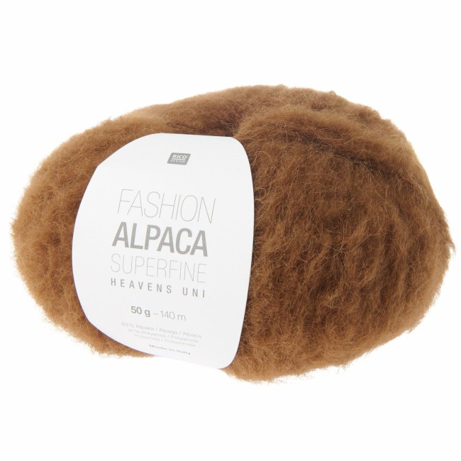 Fashion Alpaca Superfine Heavens Uni - 019 Praliné 50 GR 140 M Rico Design Fashion Alpaca Superfine Heavens Uni - 019 Praliné 50 GR 140 M Rico Design