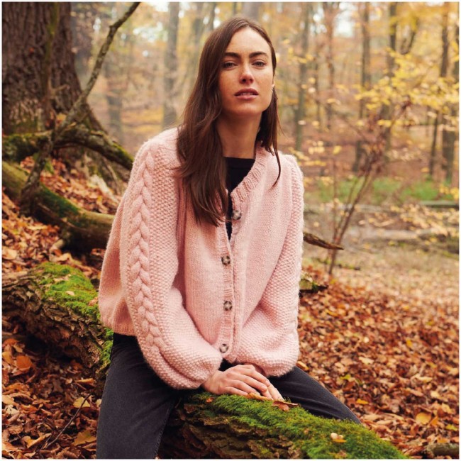 Essentials Alpaca Twist chunky - 009 Rose 50 GR 65 M Rico Design
