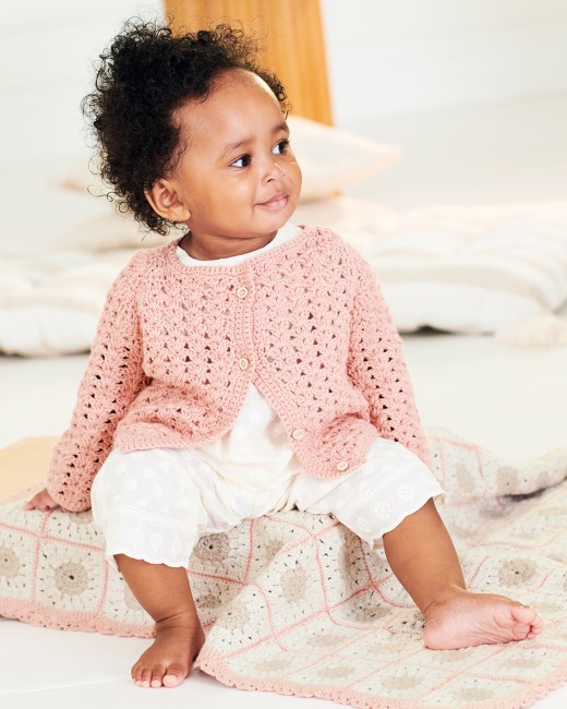 Bouton 100% noix de coco - Set de 4 boutons 13 mm de diamètre | Little Tricot