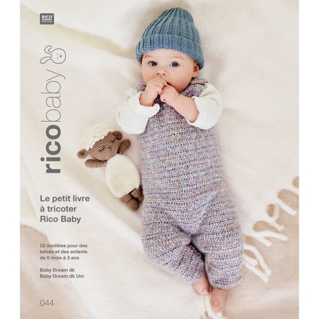 Rico Baby N° 044 - 22 modèles tricot bébé de 0 mois à 3 ans Rico Design Rico Baby N° 044 - 22 modèles tricot bébé de 0 mois à 3 ans Rico Design