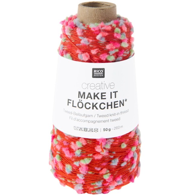 Creative Make It Flöckchen - 006 Colourful 25 GR 260 M Rico Design