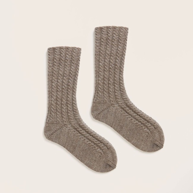 Fil Rico Socks Premium 4 fils - 017 Brun clair 100 GR 380 M