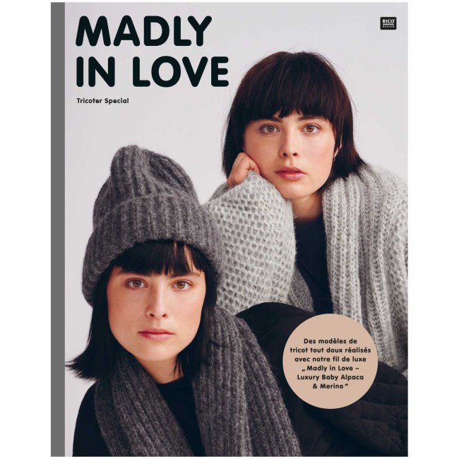 Luxury Baby Alpaga & Merino chunky - Madly in Love - 001 Crème 50 GR 130 M Rico Design 