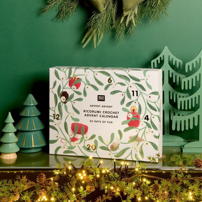 Calendrier de l'Avent Ricorumi  " Advent, Advent ! " - Rico Design NOËL 2026