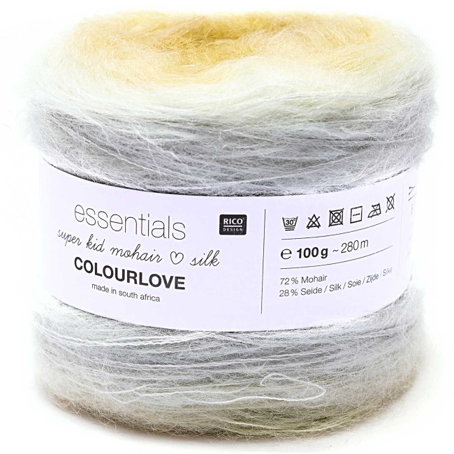 Essentials Super Kid Mohair Loves Silk Colourlove - 009 Tilleul 100 GR 265 M