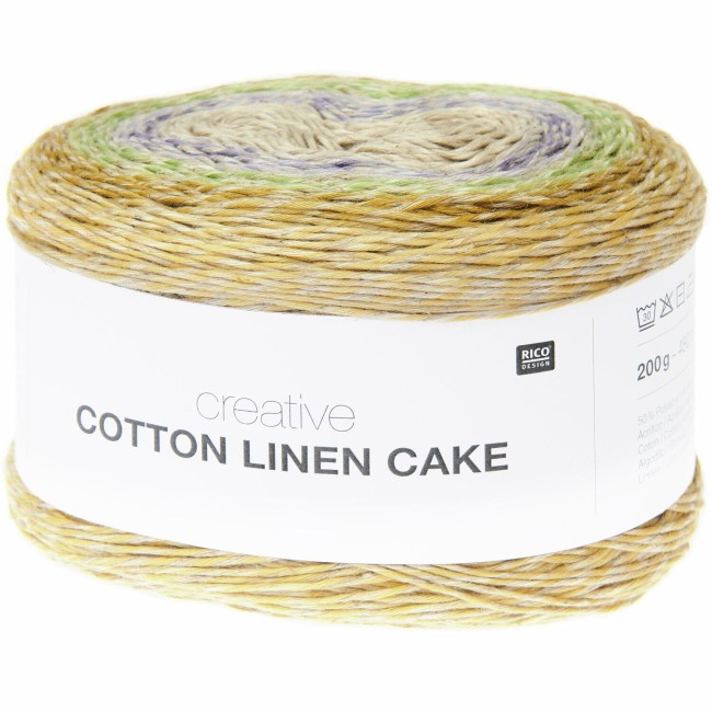 Creative Cotton Linen Cake - 005 Calm Shades 200 GR 480 M | Little Tricot