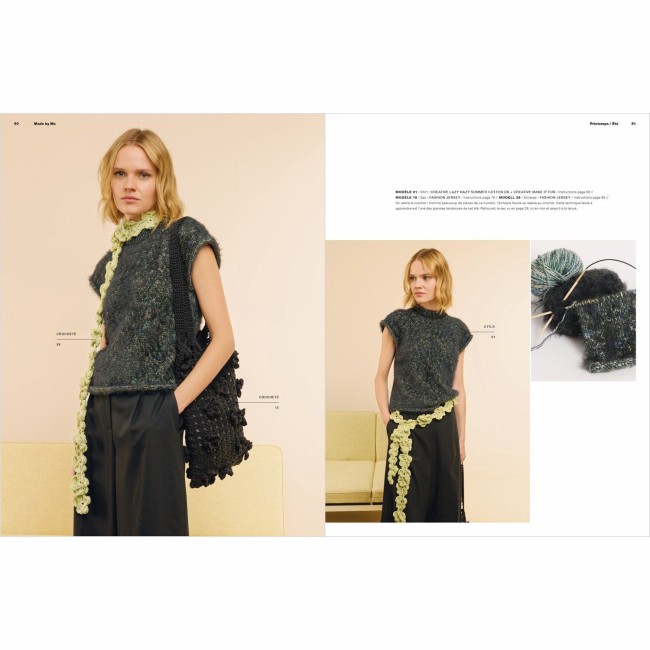 Made by Me n° 22 Printemps-Eté ; 29 modèles au tricot et crochet pour femme Made by Me n° 22 Printemps-Eté ; 29 modèles au tricot et crochet pour femme | Little Tricot