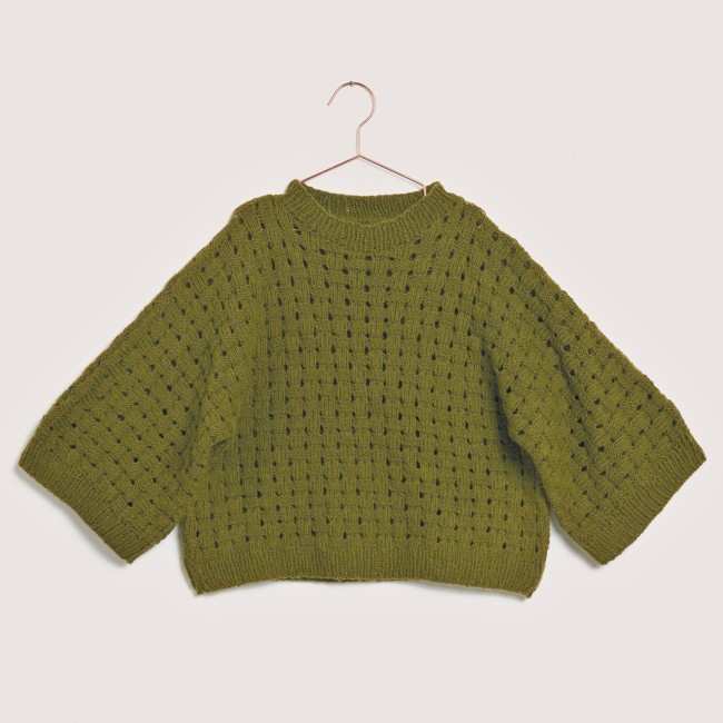 Creative Cotton Fleece dk - 016 Olive 100 GR 250 M | Little Tricot