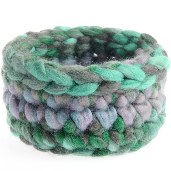Creative Wool Ribbon - 005 Aqua 150 GR 24 M Rico Design