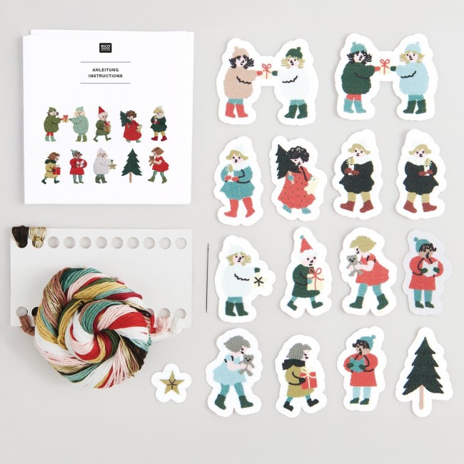 Kit de broderie Stick & Stitch - Enfant 13 motifs Kit de broderie Stick & Stitch - Enfant 13 motifs