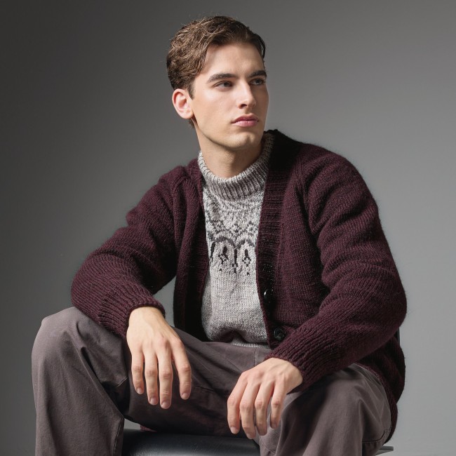 Fil Rico Soft Alpaca - 015 Bordeaux 50 GR 125 M Rico Design