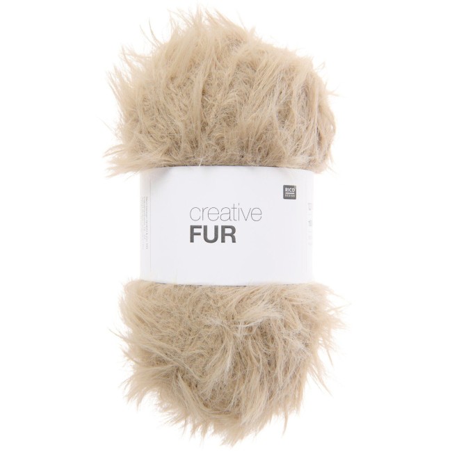 Creative Fur - 002 Nature 100 GR 130 M Rico Design Creative Fur - 002 Nature 100 GR 130 M Rico Design