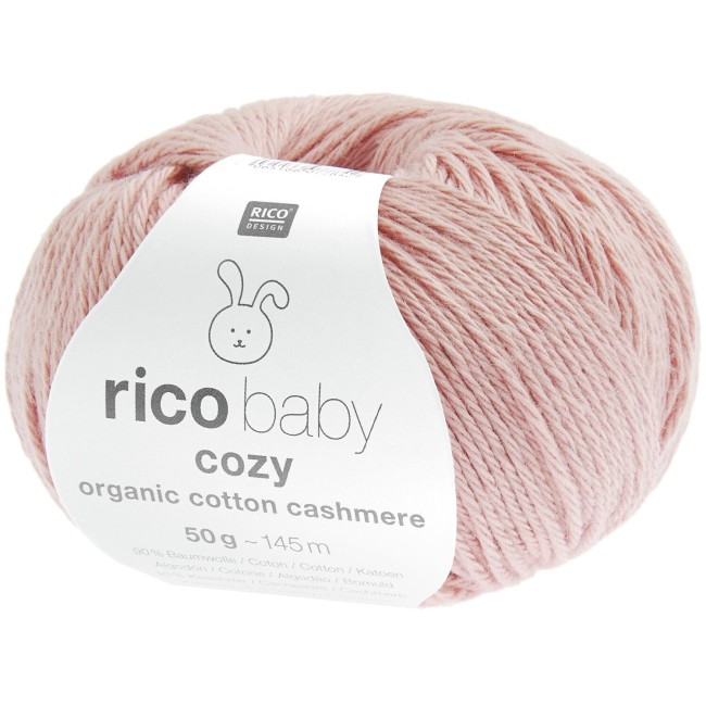 Baby Cozy Organic Cotton Cashmere - 010 Blush 50 GR 145 M