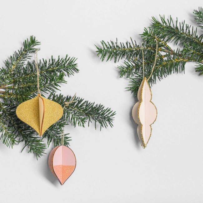 Set de boules emboîtables en bois naturel  (7 x 6 cm - 13,5 x 4,5 - 8,5 x 7,5 cm) - Set de 3 boules à peindre