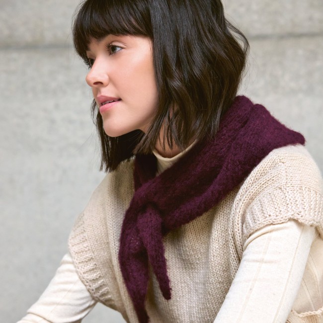 Luxury Pure Baby Alpaca - 004 Bordeaux 50 GR 150M