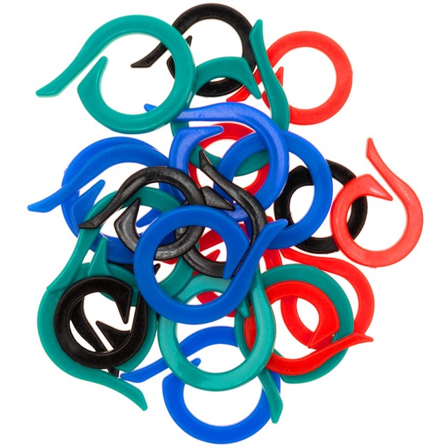 Anneaux de marquage - Set de 24 pièces - 2 tailles - 4 couleurs