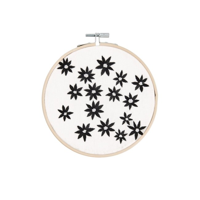 Kit de broderie avec motifs pré-déssinés - "ASTERS D'AUTOMNE" Ø15CM Rico Design