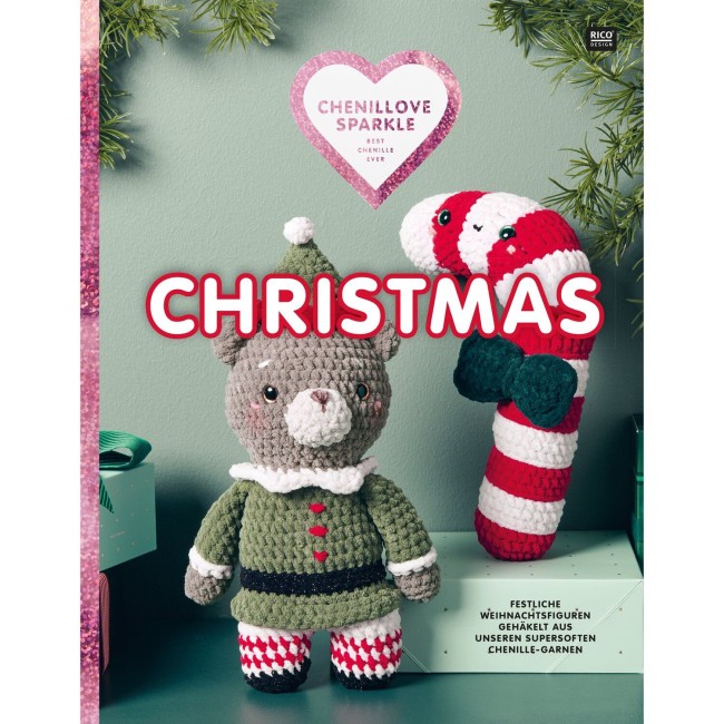 Chenillove Sparkle Christmas ;  Crochetez des figurines de Noël festives
