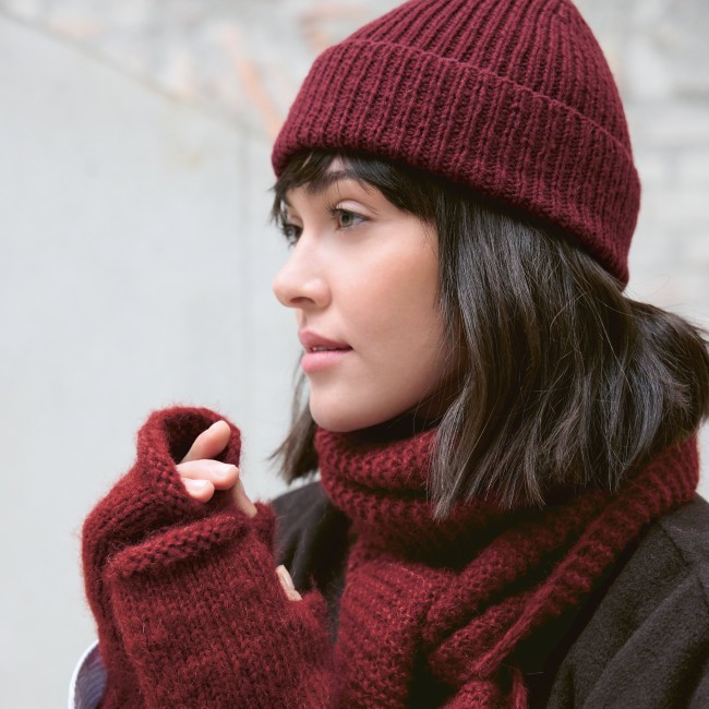 Luxury Merino Alpaca Dream aran - 004 Bordeaux 50 GR 125 M