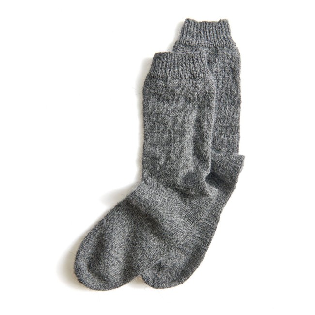 Socks Alpaca Luxury 4 fils - 007 Gris 100 GR 380 M