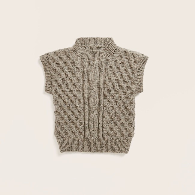 Fashion Modern Tweed aran Rico Design - 002 Ecru 50G 95M Fashion Modern Tweed aran Rico Design - 002 Ecru 50G 95M