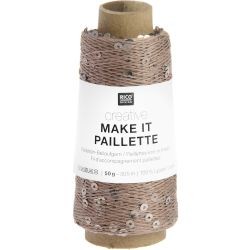 Creative Make It Paillette - 009 Bronze 50 GR 305 M Rico Design