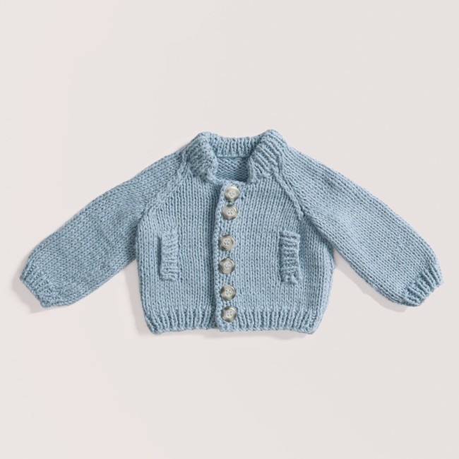 Baby Cozy Organic Cotton Cashmere - 013 bleu pigeon 50 GR 145 M
