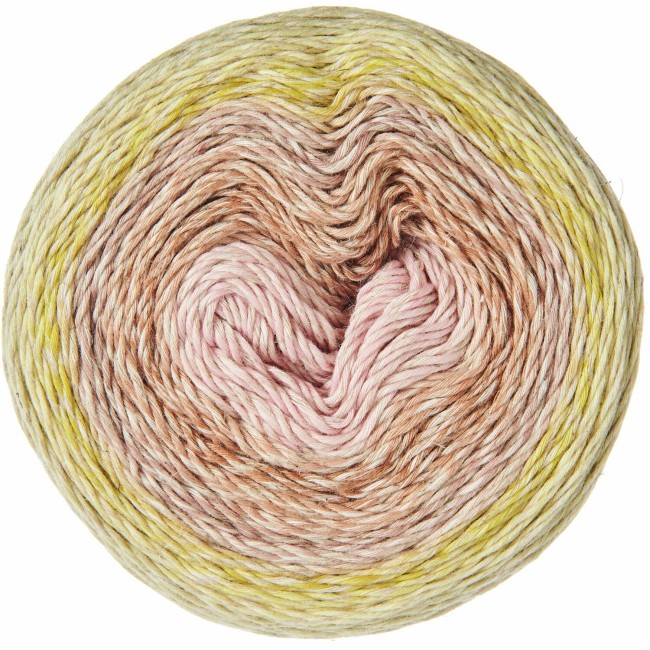 Creative Cotton Linen Cake - 002 Spring Shades 200 GR 480 M | Little Tricot