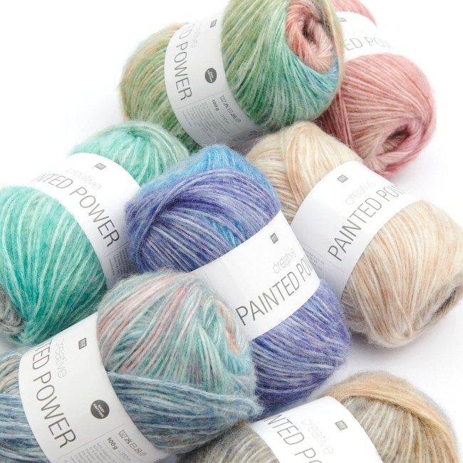 Creative Painted Power - 015 Forest greens 100 GR 310 M Rico Design