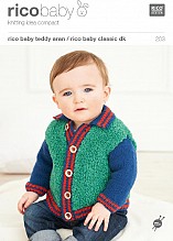 Baby Teddy aran - 017 Colle 50 GR 135 M Rico Design
