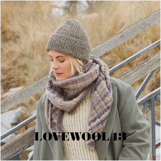 Fashion Modern Tweed aran Rico Design - 017 Anthracite 50G 95M