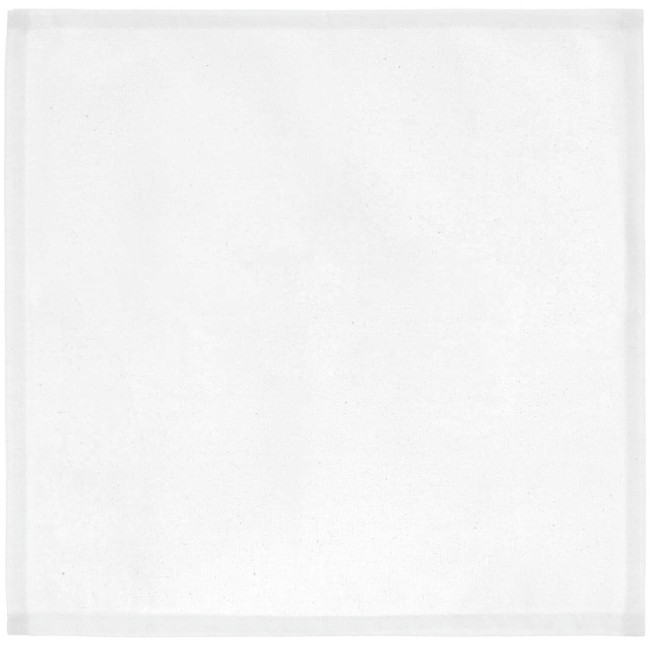 Serviette à broder 100% coton blanc - 45 x 45 cm  Set de 2 serviettes